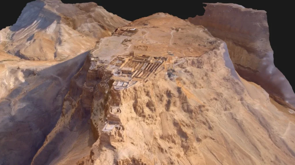 3D model of Masada